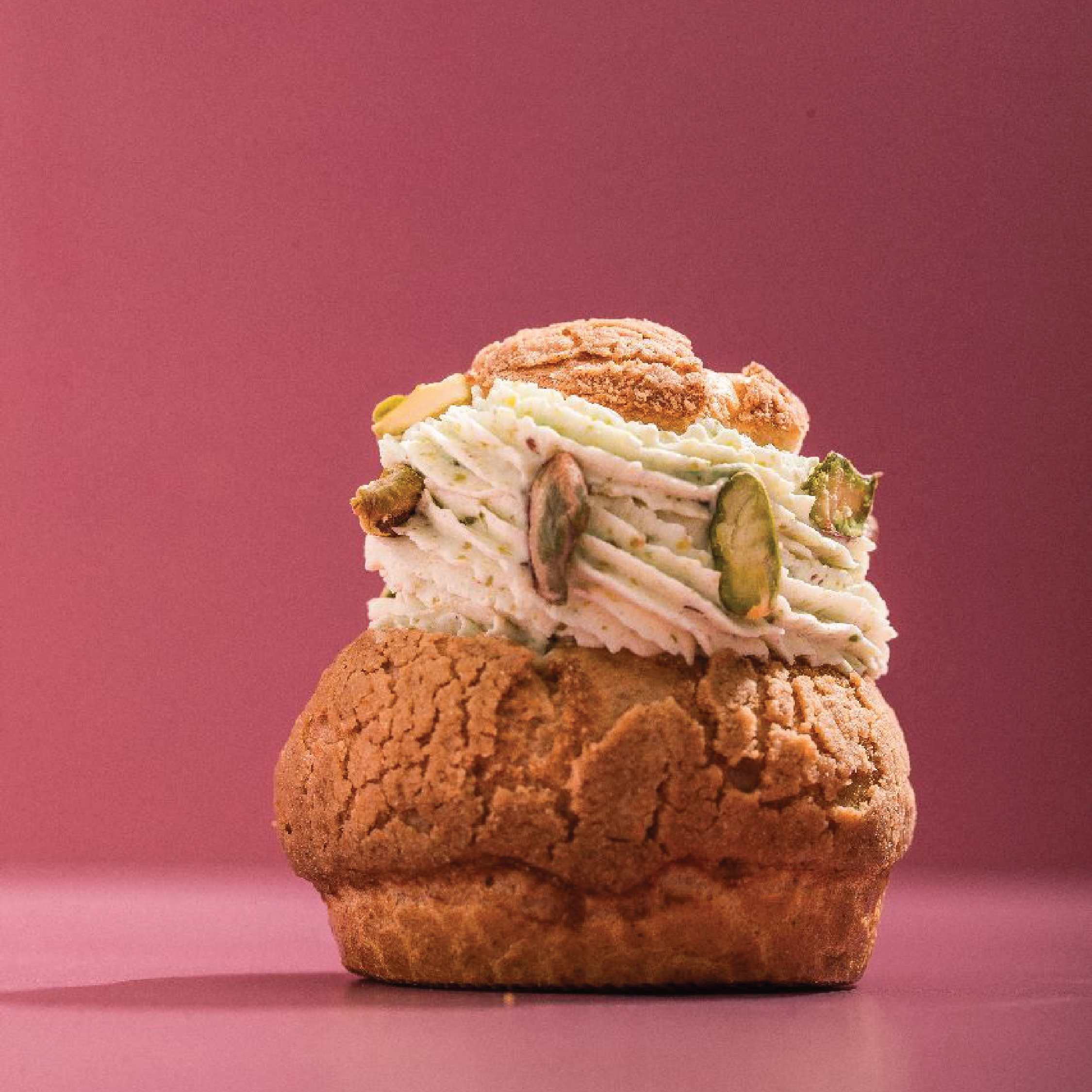 Religieuse Pistacchio