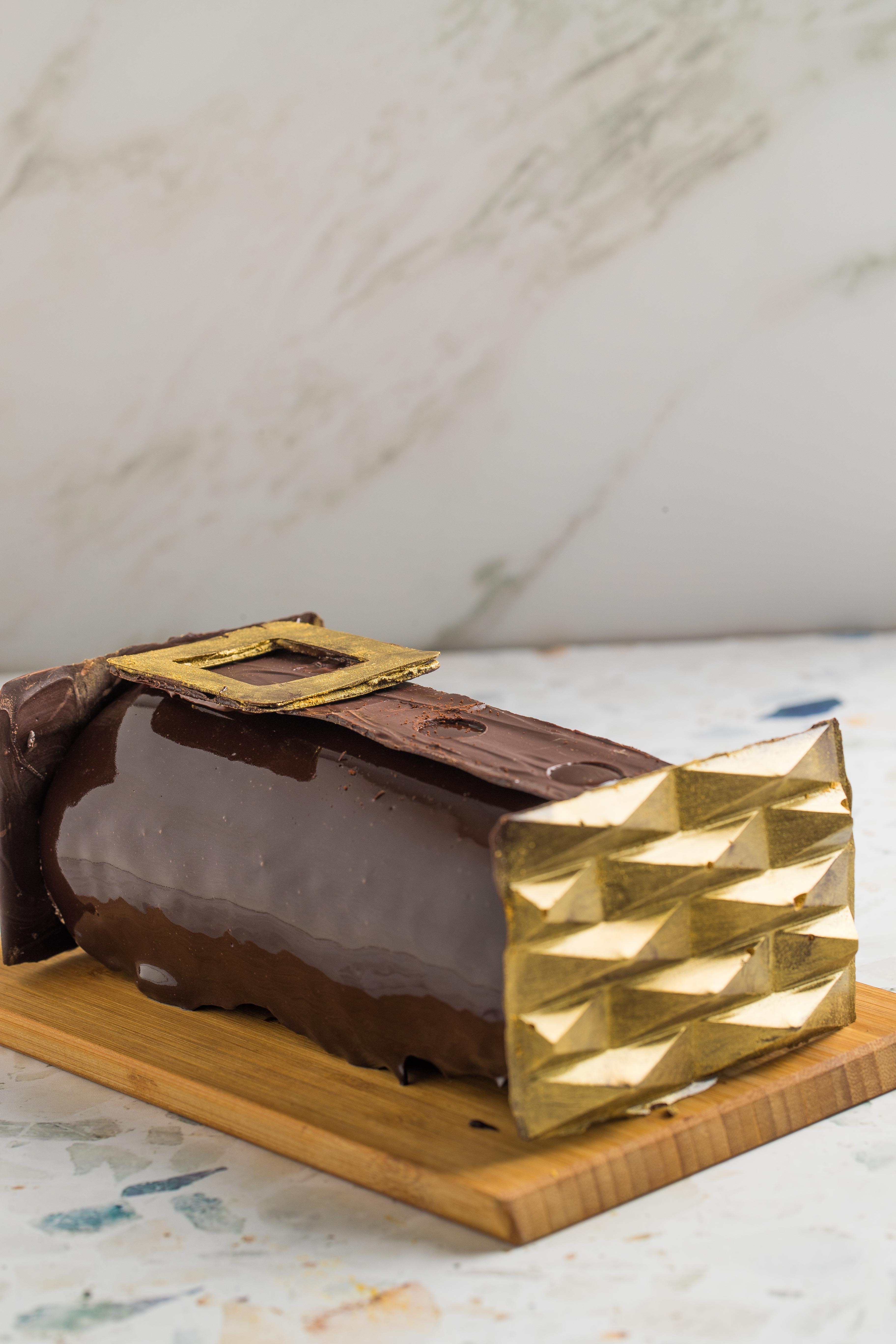 Gluten Free Chocolate Buche 8-10- Persons