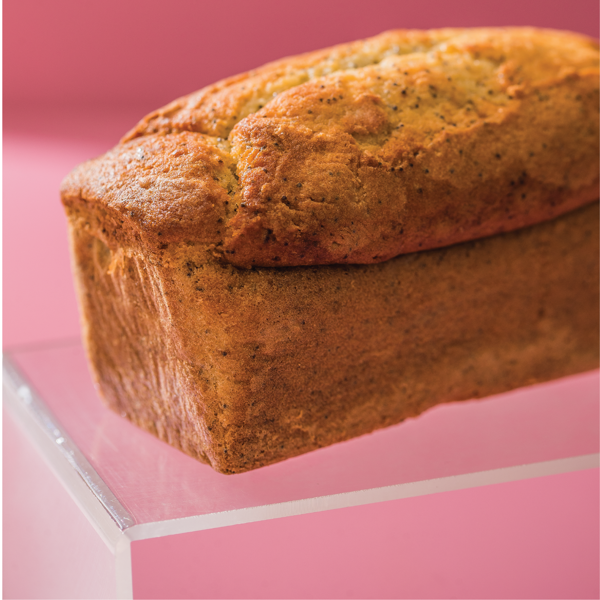 Lemon English Cake with Poppy Seeds