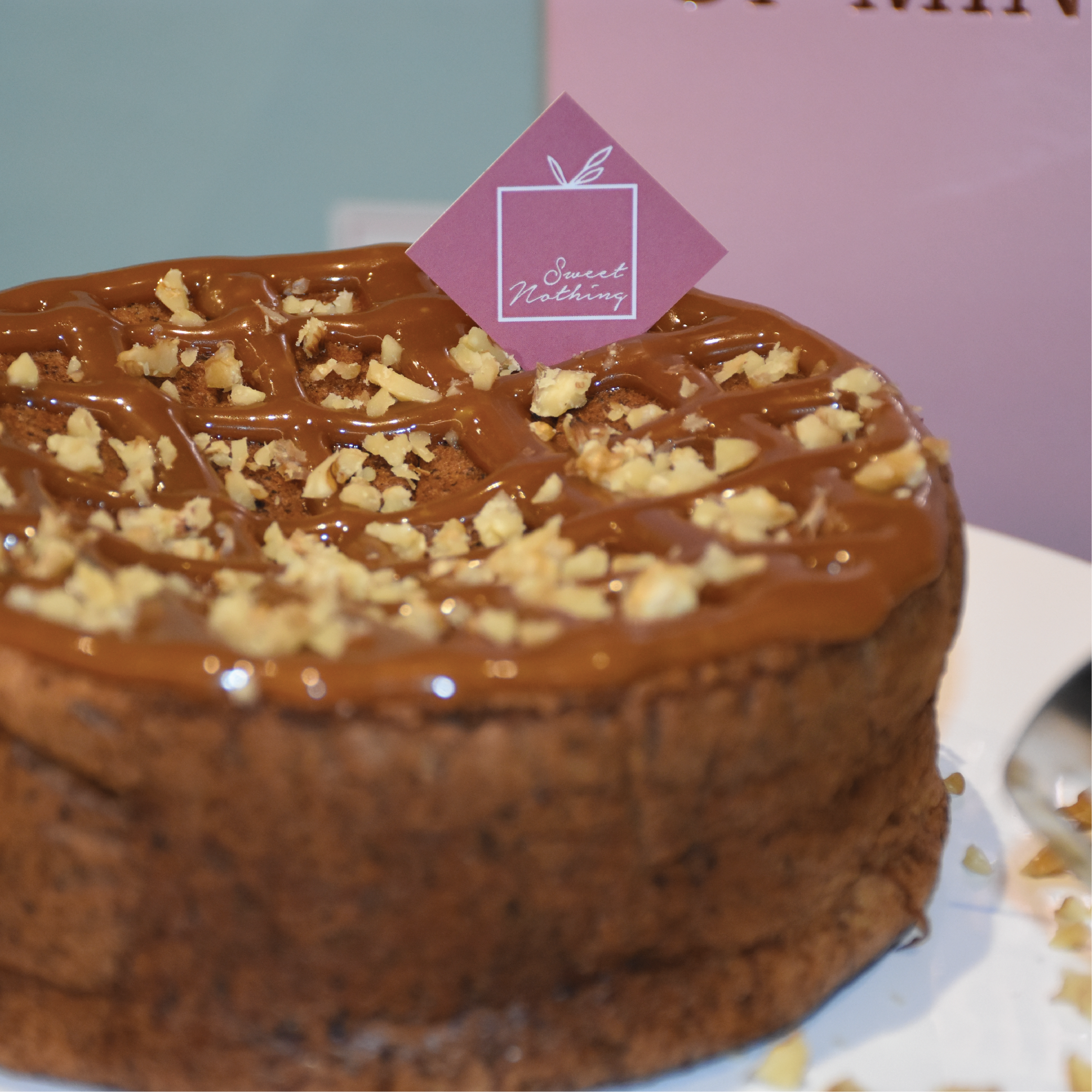 Flourless Walnut Cake 8 P