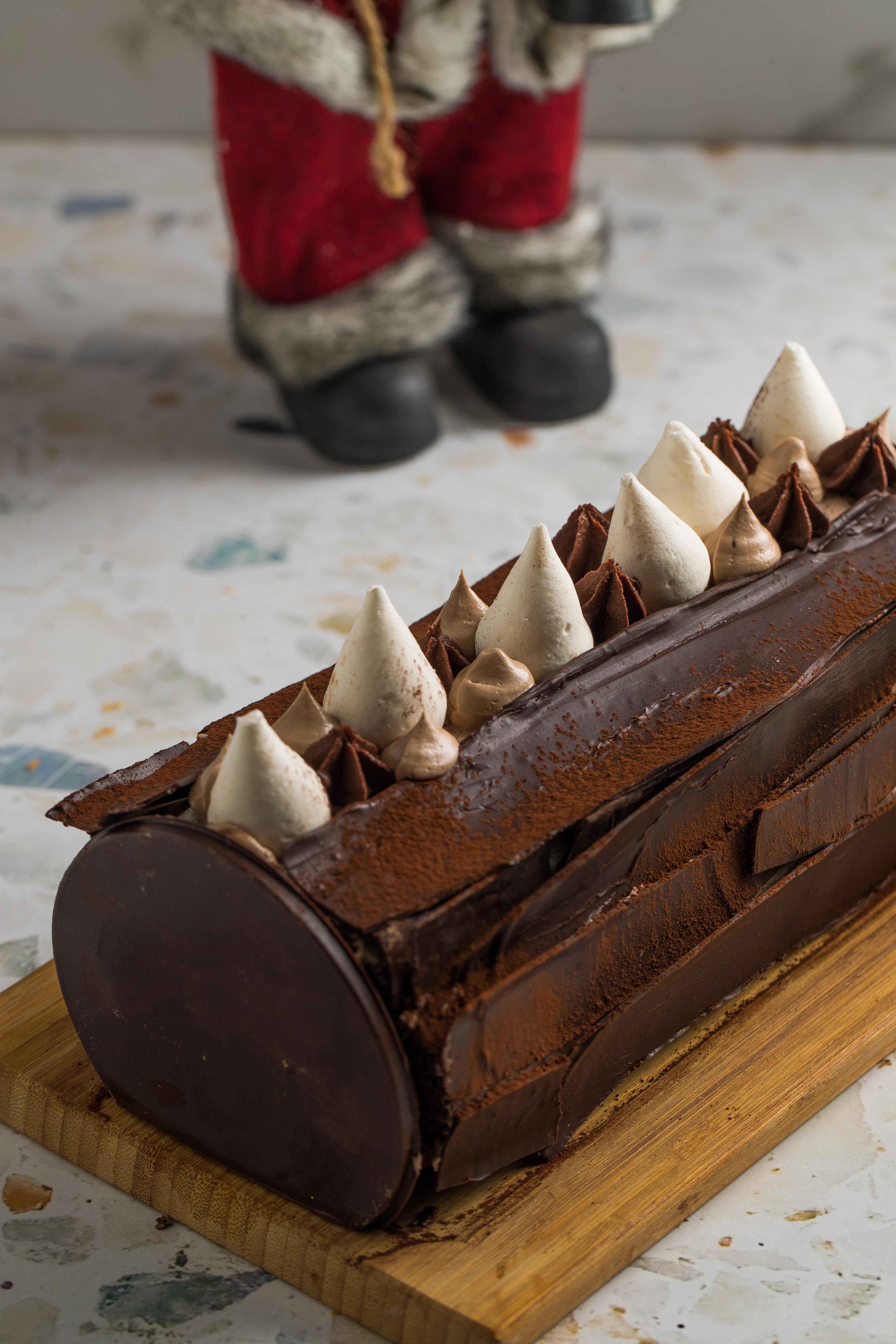 Chocolate buche 8-10 Persons