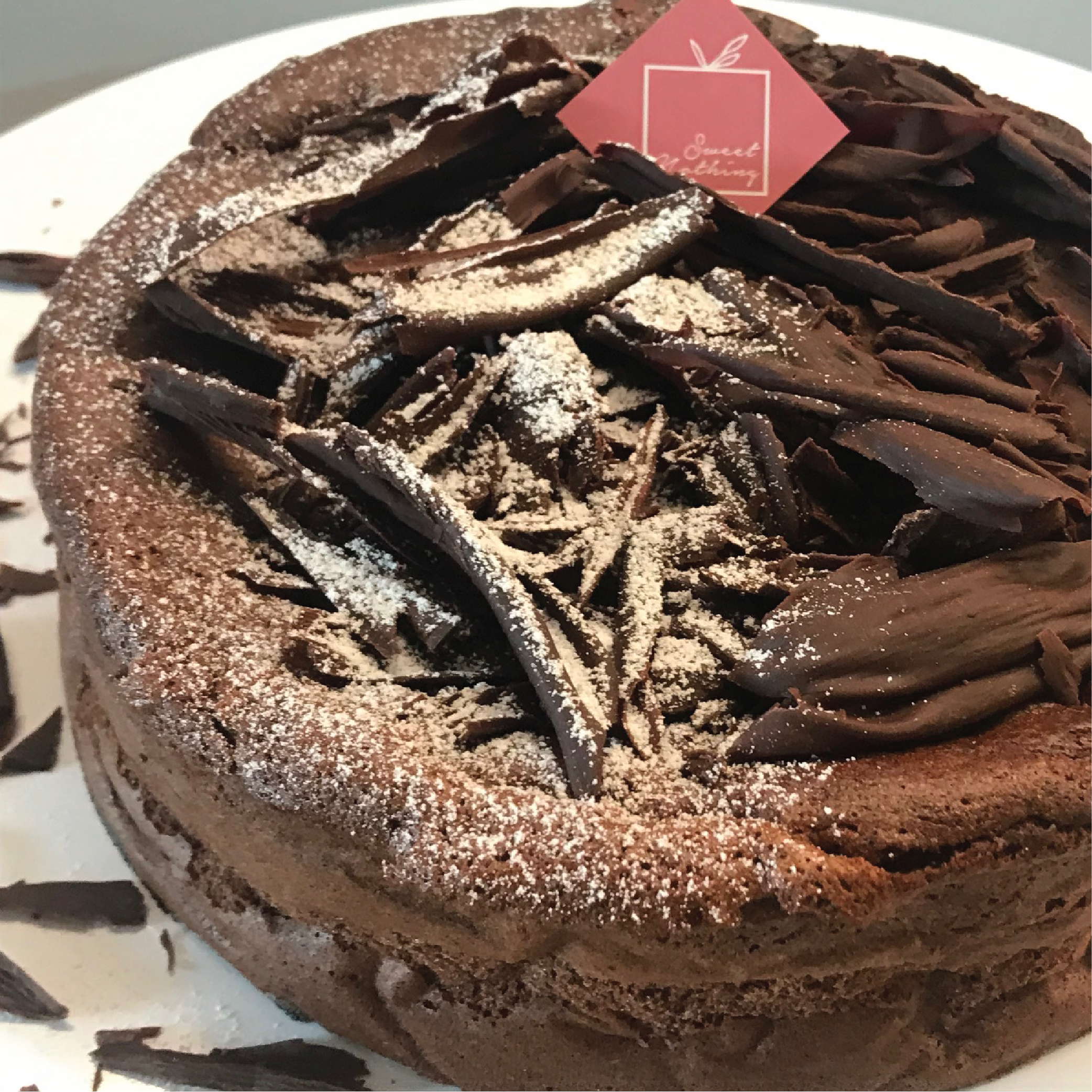 Flourless Chocolate Cake-Light 7 P